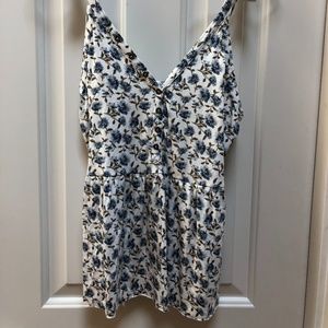 American Eagle Soft & Sexy floral tank top